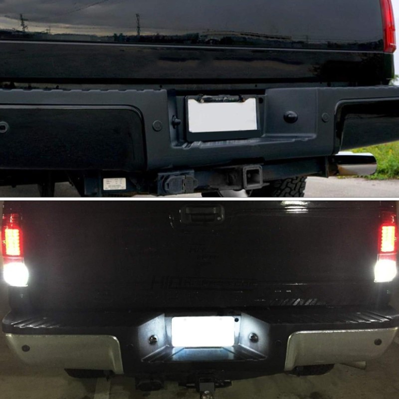PerfecTech LED License Plate Lights Bright White Rear Bumper Tag