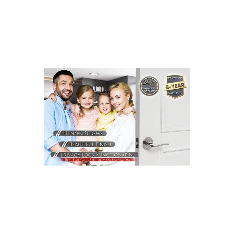 Avalon C-Series Venice - Modern Door Handle Door Lever Set