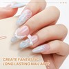 SUPWEE Solid Builder Gel, Pearl White 3D Sculpture Gel Nail