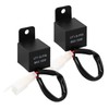 LED Indicator Relay 12 V Motorcycle 2-Pin Universal Moto Flasher