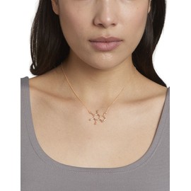 Serebra Jewelry Caffeine Molecule Pendant Necklace Made of Alloy | Colors: Silver Gold Rose Gold | Nerd Student Girlfriend Coffee Caffeine Addiction