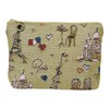 Ballerina Gobelin Square Pouch, Made in Japan, Paris Pistachio