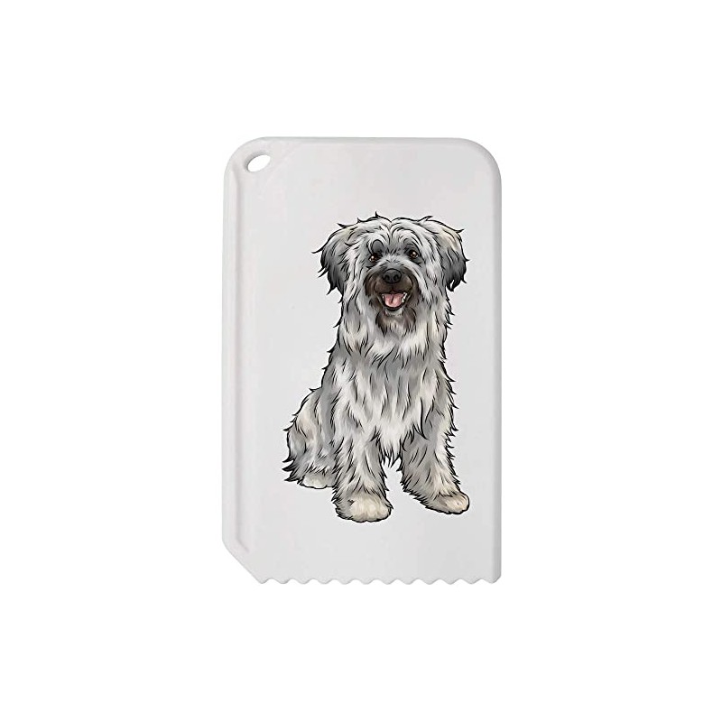 Azeeda 'Pyrenean Sheepdog' Plastic Ice Scraper (IC00027828)