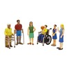 Miniland 27389, 6 Disabled Figures, 12.5 cm