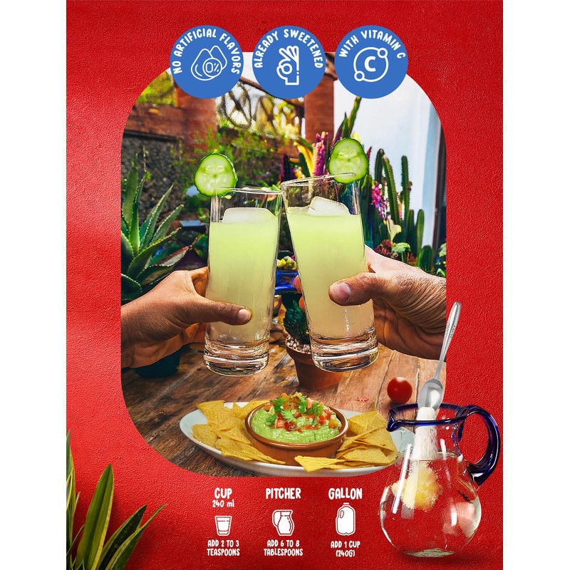Klass Aguas Frescas | Drink Mix Cucumber Limeade | Flavors