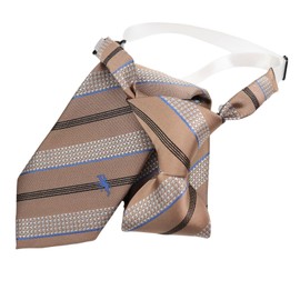 POLO CHAMPS PCN-005 Brand One-Touch Short Necktie, Unisex, Accessories, Uniform, School, Girls, Middle School, High School, High School, College Students, Working Person, Adjustable, School Blazer