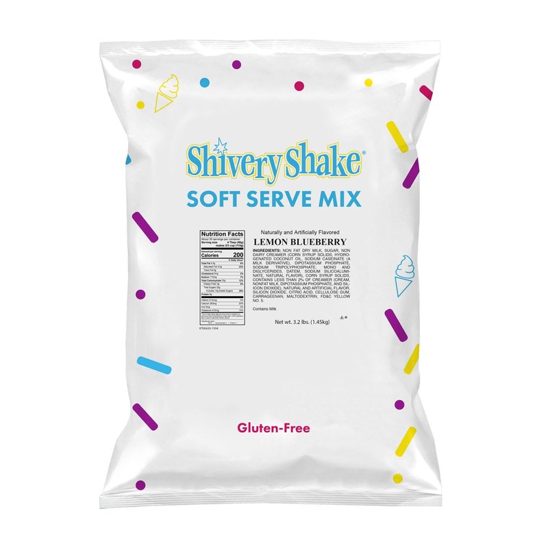 Shivery Shake Soft Serve Ice Cream Mix, 3 x 3.2