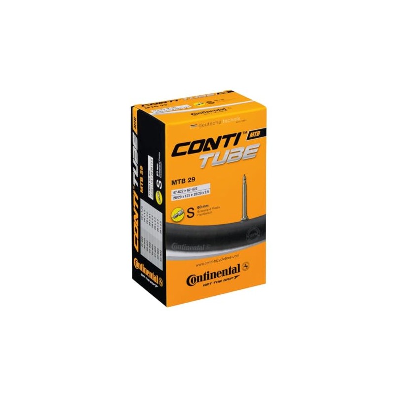 Continental Unisex's MTB Tubes Bike Parts, Other, [47-622->60-622]