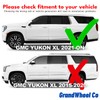 Window Deflectors Smoke Tinted In-Channel Side Window Vent Visor Deflectors