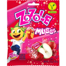 Mieszko Zozole (5 - PACK (5x75g), Fizzzy Candies Apple, Cherry & Strawberry)