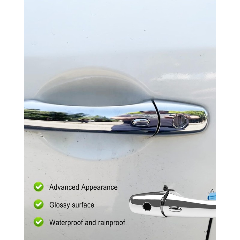 Chrome Exterior Door Handle Fit for Infiniti EX35 EX37 FX35