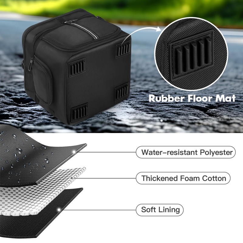 EUGOOCX Powerstation Carrying Case Compatible with ECOFLOW River 3, Travel