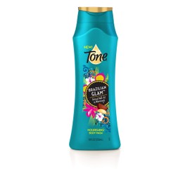 Tone Body Wash, Brazilian Glam, 18 Ounce (Pack of 6)