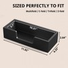 Paper Towel Dispenser Countertop, Wooden Folded Paper Hand Towel Holder