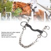 Horse Mouth Bit Stainless Steel Safe Rustproof Hand Polishing Horse