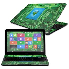 MightySkins Skin Compatible with Razer Blade Pro 17" - Circuit Board | Protective, Durable, and Unique Vinyl Decal wrap Cover | Easy to Apply, Remove, and Change Styles | Made in The USA