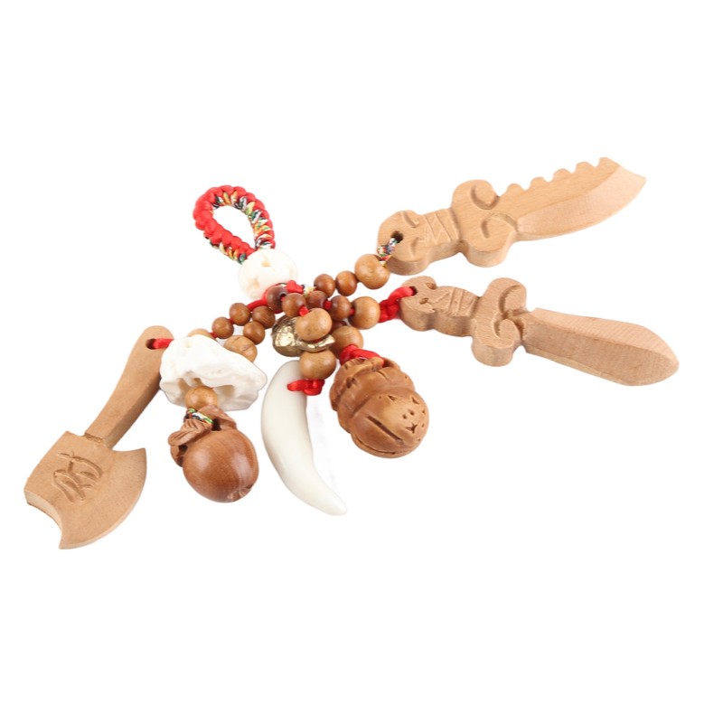 Peach Wood Sword Amulet Warding Off Evil Spirits Fashion Good