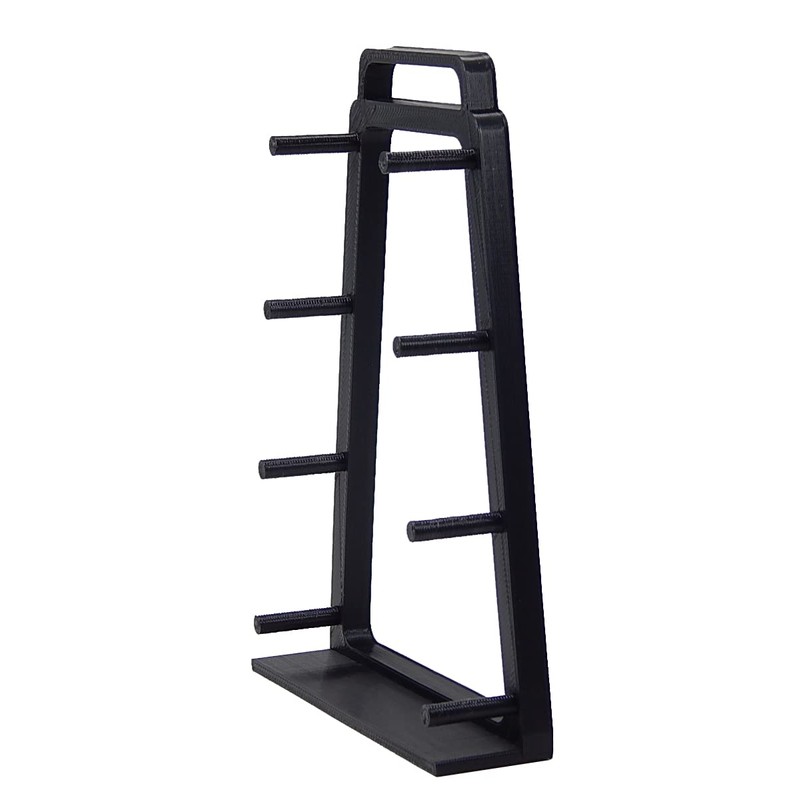Black Knife Display Stand Rack Holder Organizer For 4 Medium