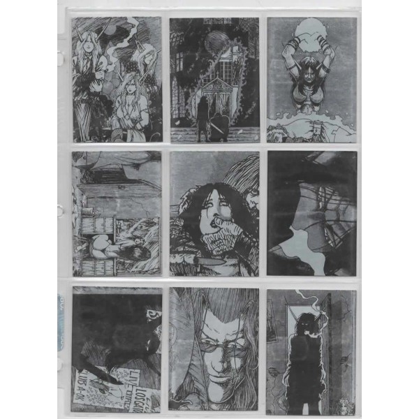 POISON ELVES Complete LUSTERCHROME Card Set DREW HAYES ART