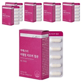 Esther Formula Yeo Esther Non-Heme Iron Lipoper Iron 15g, 6 pieces, 30 tablets / 에스더포뮬러 여에스더 비헴철 리포퍼 철분 15g, 6개, 30정