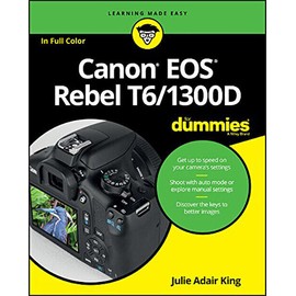 For Dummies Canon EOS Rebel T6/1300D For Dummies