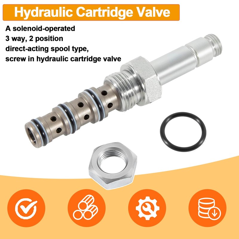 YMT Replace for SV08-30-0-N-00 Spool Valve, 3-Way, 4 GPM,for Size
