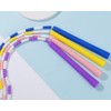 Jump Rope, 2 Pcs 3.28 Feet Blue and Purple Ropes