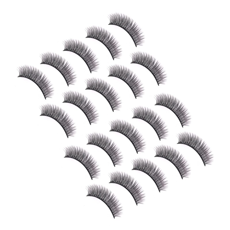 10 Pares de Extensiones de Pestañas, Kit de Pestañas Magnéticas,