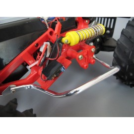 Tamiya Pair Aluminum Side Step Rail Guard Tamiya R/C 1/10 Frog Blackfoot Monster Beetle