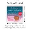 Hunts England - Daughter & Daughter-in-Law Anniversary Card - Starry