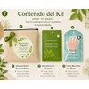 Genérico Kit Autocuidado Verde Cara Manos Cada Uno