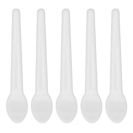 Espátula Cosmética, Espátula de Crema Facial Blanca para Mantener los Dedos Limpios, Resistente, Reutilizable para Uso Doméstico