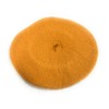 Ladies' French Style Wool Warm Woollen Plain Beret Beanie Hat