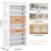 OYREL Shoe Rack 10Tier Large Capacity 50-56Pairs Beautiful Tall Shoe
