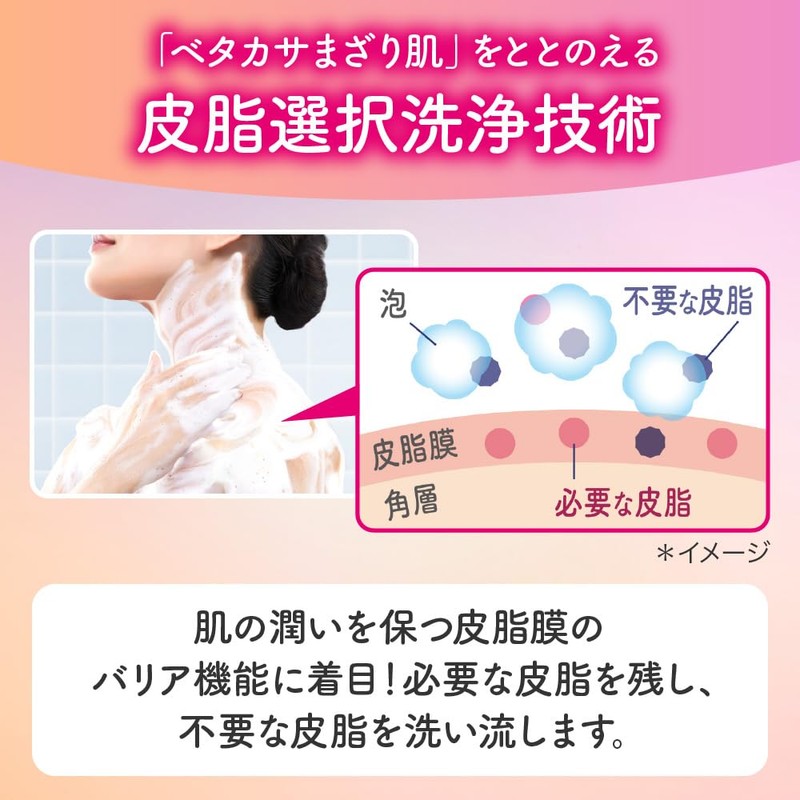 Biore The Body, Soft Skin, Foam Type, Fruity & Musk