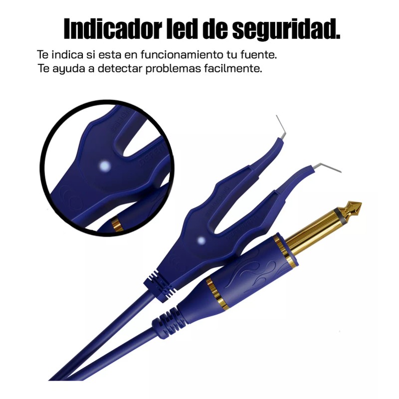 OUO Cable Clip Cord Para Máquina De Tatuar Tattoo Profesional