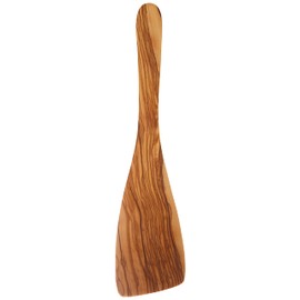 Continenta Olive Wood Wok Turner, Light Brown, One Size