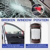 Maibiansm 8 PCS Window Breaker Seatbelt Cutter,3 in 1 Car
