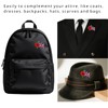 Red Poppy Union Jack Flag Pins Veteran Soldier Remembrance Day