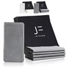 JF.kitchen® 12 fabric napkins with folding instructions (English language not