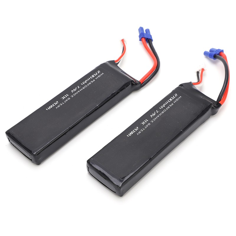 2pcs/lot Lipo Battery 7.4V 2700mAh for Hubsan H501 RC Quadcopter