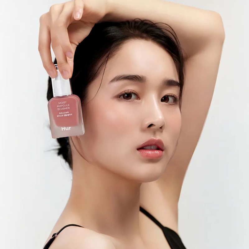 House Of Hur Moist Ampoule Blusher Tono Del Maquillaje Rose