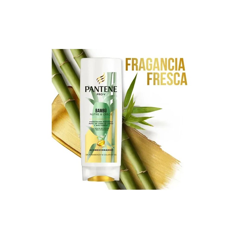 Acondicionador Pantene Pro Bambu X400ml