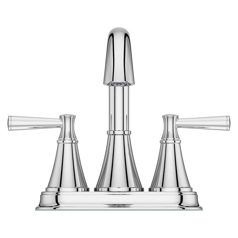Pfister Cantara Bathroom Sink Faucet, 4-Inch Centerset, 2-Handle, 3-Hole, Polished