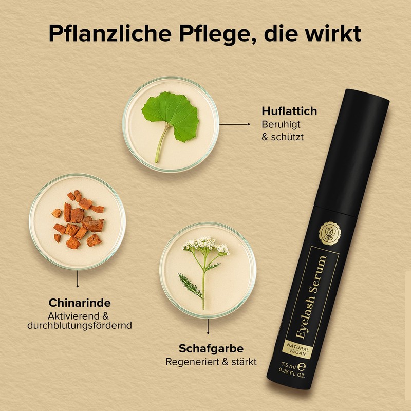 Kapua Naturals Cura delle ciglia (Bio siero ciglia)