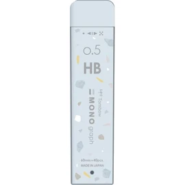 Tombow Pencil [Limited] Sharp Lead, Monograph MG, Sheer Stone Pattern, 0.5mm, HB, 40pcs R5-MGHB (Powder Blue)