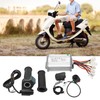 48V 1000W Brushed Motor Controller with Twist Throttle Handle Keys