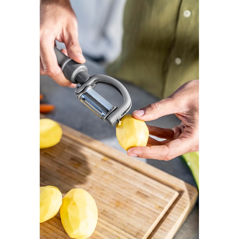 ZWILLING Z-Cut 5-in-1 Peeler, Length: 19 cm, Suitable for Left