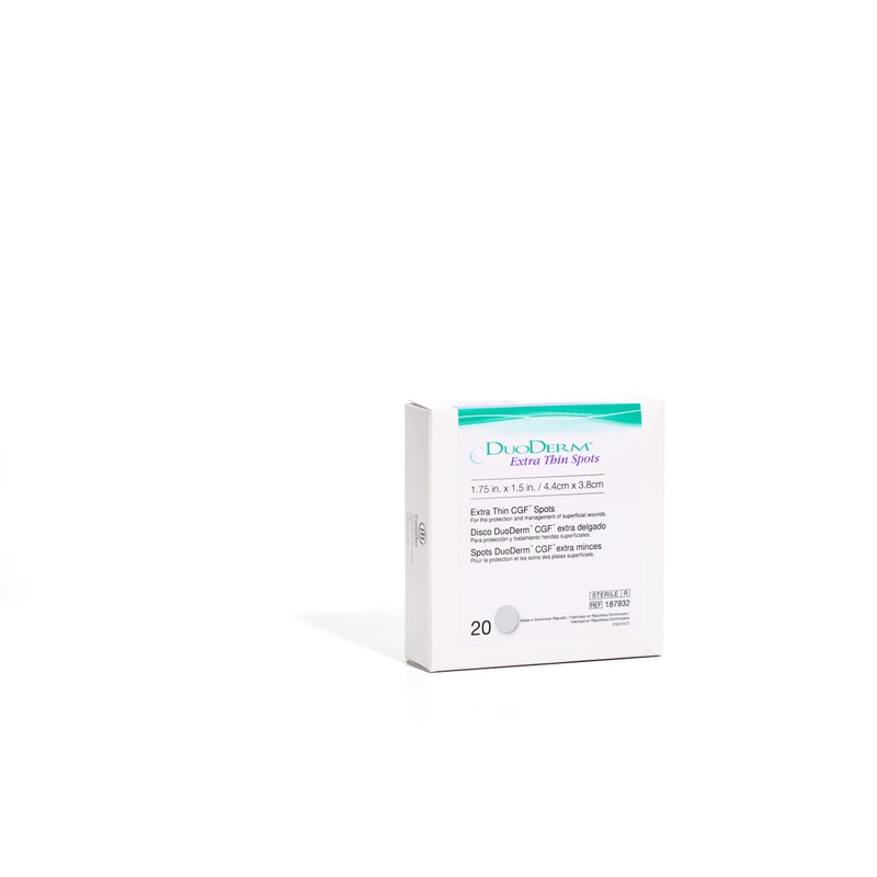 ConvaTec DuoDERM Extra Thin Control Gel Formula 1.75"x1.5" Hydrocolloid Sterile