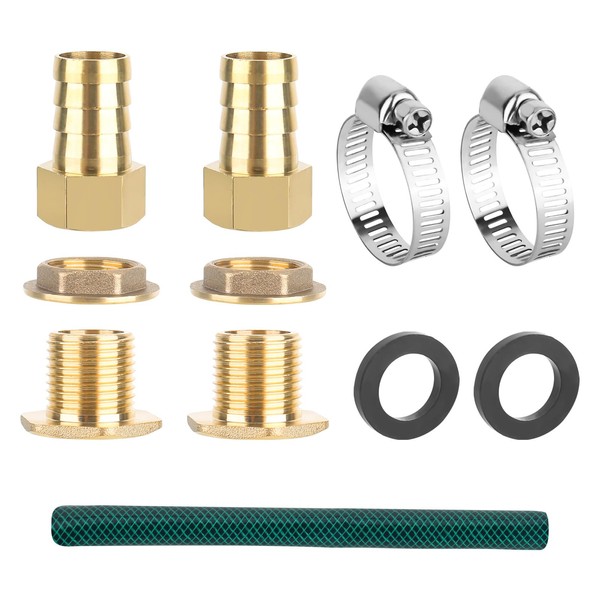 Water Butt Connection Set 3/4 Inch, Water Butt Connection with